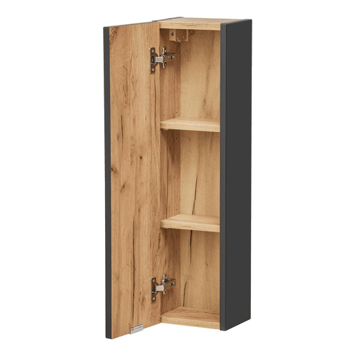 Armários Laterais CAPRI SCAB20 1D 20x16x75 Preto