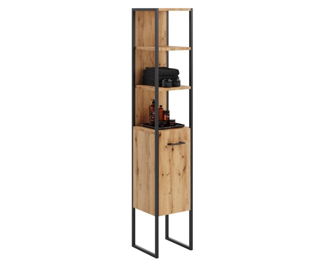 Armário alto aura hc33 1d 33x33x180 madera