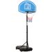 Canasta de Baloncesto Acero, PE, HDPE HOMCOM Canasta de Baloncesto Acero, PE, HDPE HOMCOM Multicolor