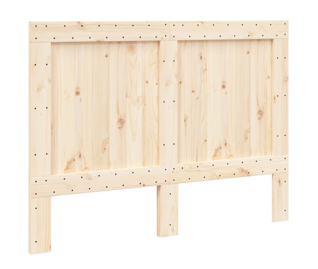 Vidaxl cabecero de madera maciza de pino 140x104 cm