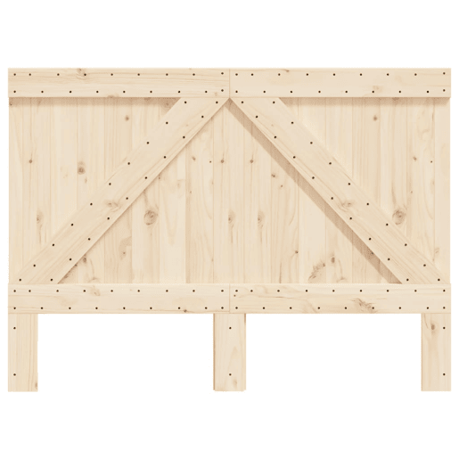 vidaXL Cabeceira 140x104 cm madeira de pinho maciça