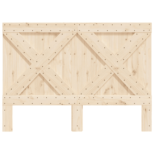 vidaXL Cabeceira 140x104 cm madeira de pinho maciça