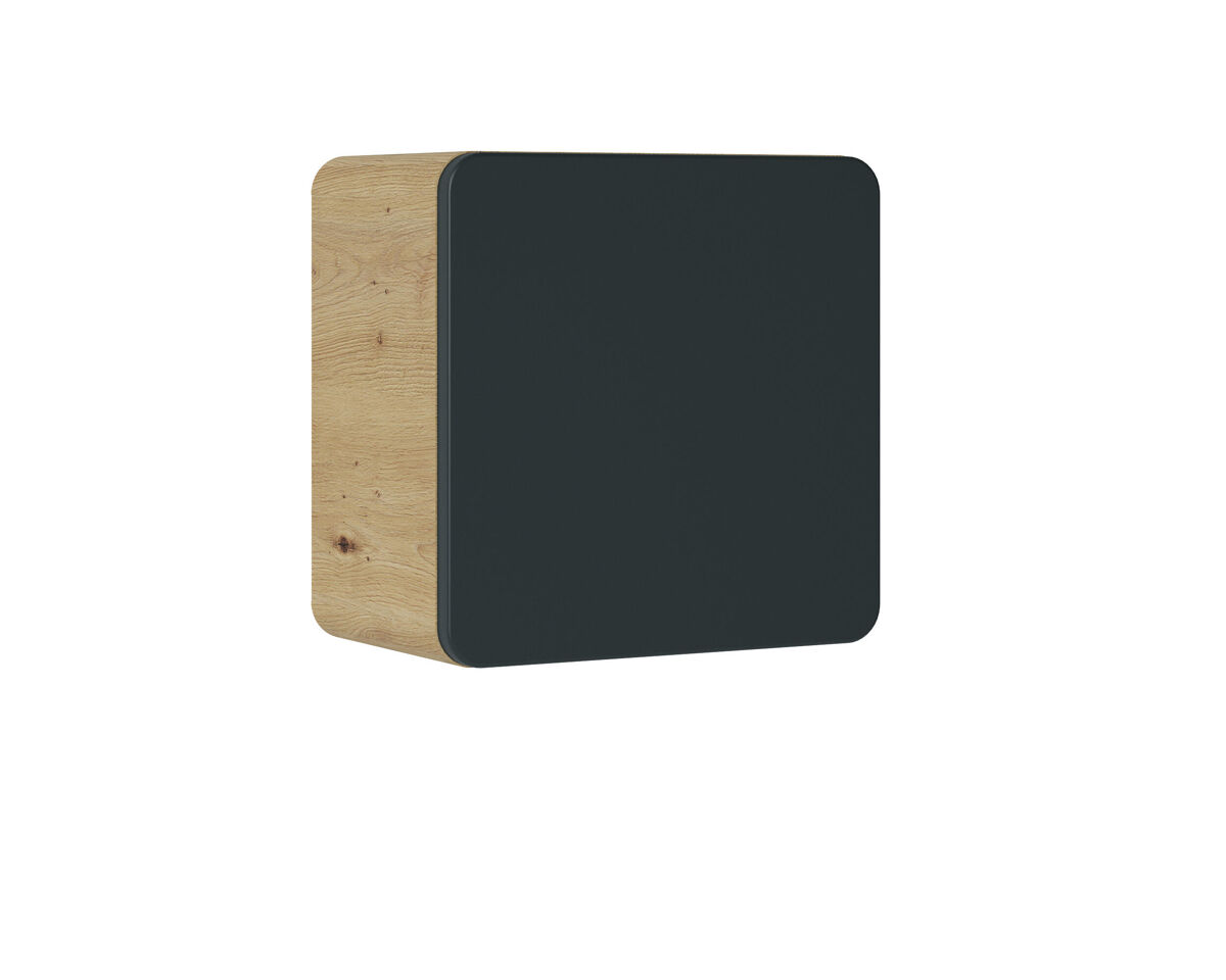 Armarios laterales aruba scab35 1d 35x22x35 gris oscuro