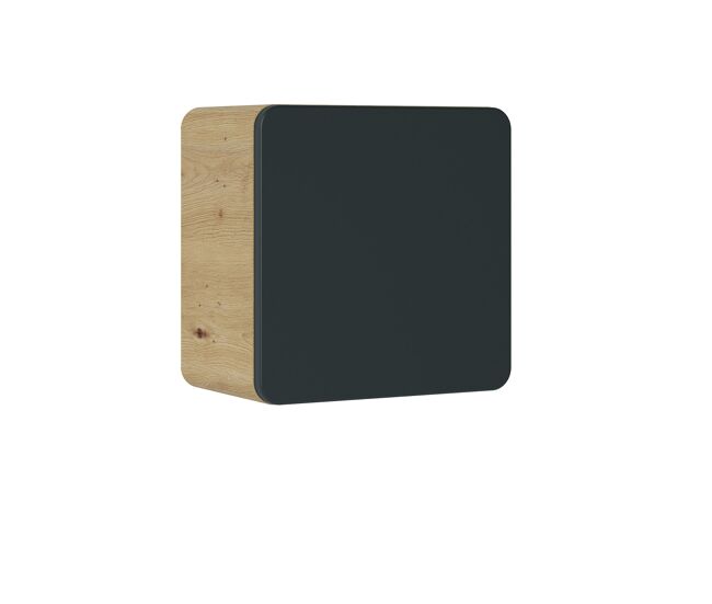 Armarios laterales aruba scab35 1d 35x22x35 gris oscuro