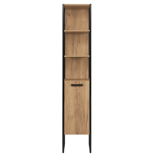 Armário Alto BROOKLIN HC35 1D 35x33x185 Bege