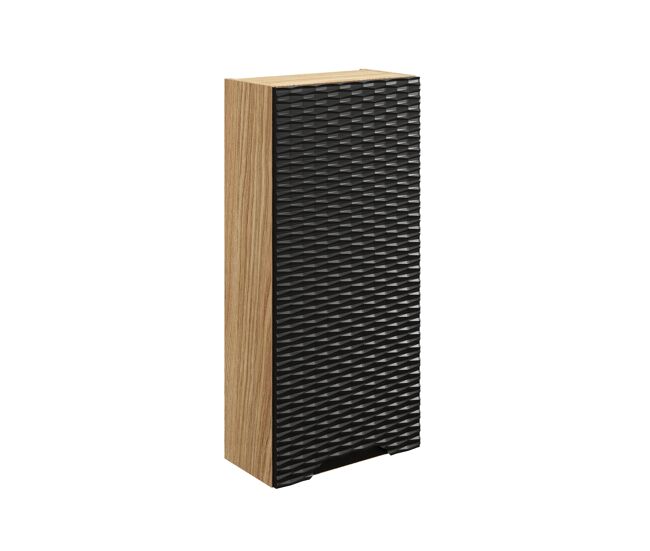 Armarios laterales ocean scab35 1d 35x19x75 negro