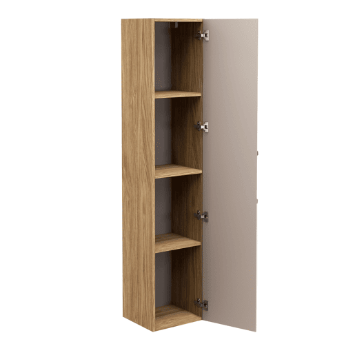 Armário Alto LUXOR HC35 1D 35x33x170 Bege