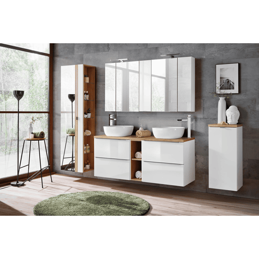 Armários Laterais CAPRI SCAB35 1D 35x35x80 Branco