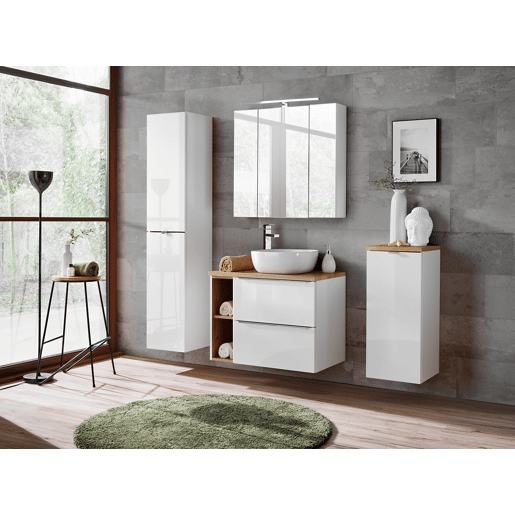 Armários Laterais CAPRI SCAB35 1D 35x35x80 Branco