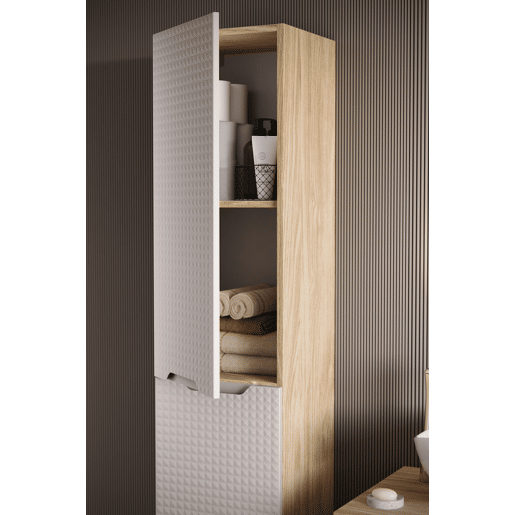 Armário Alto LUXOR HC40 2D 40x33x170 Bege