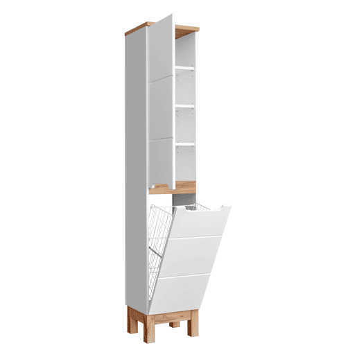 Armário Alto BALI HC35 2D 35x33x187 Branco