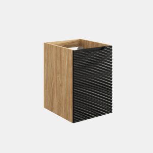 Armários Laterais OCEAN SCAB40 1D 40x46x57 Preto