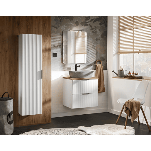 Armário Alto ADEL HC35 1D 35x25x140 Branco