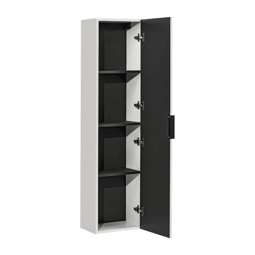 Armário Alto ADEL HC35 1D 35x25x140 Branco