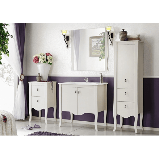 Armários Laterais ELISABETH SCAB45 2D 45x36x82 Branco