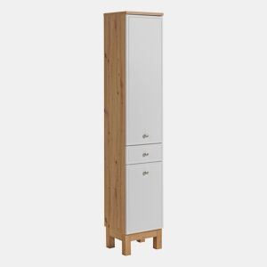 Armário Alto SAMOA HC35 2D1D 35x33x186 Branco