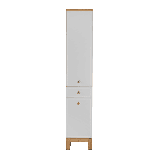 Armário Alto SAMOA HC35 2D1D 35x33x186 Branco