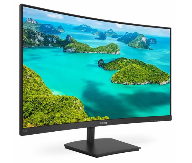 Monitor philips 271e1sca/00 27" led va lcd flicker free 50-60 hz