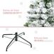 Árbol de Navidad Plástico, Acero HOMCOM, hogar - decoración Árbol de Navidad Plástico, Acero HOMCOM, hogar - decoración Blanco/ Verde