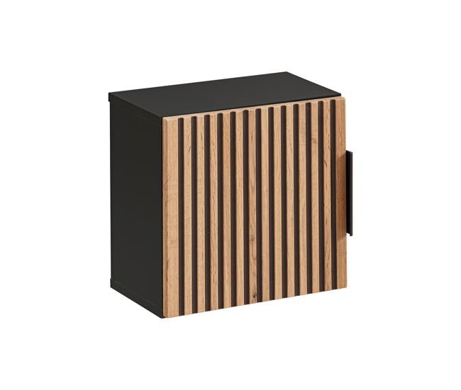 Armarios laterales xilo scab35 1d 35x22x35 gris oscuro