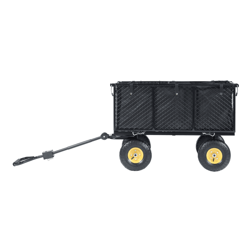 Carro de transporte Corropoli 112x51cm max 550kg - PretoAmarelo pro.tec