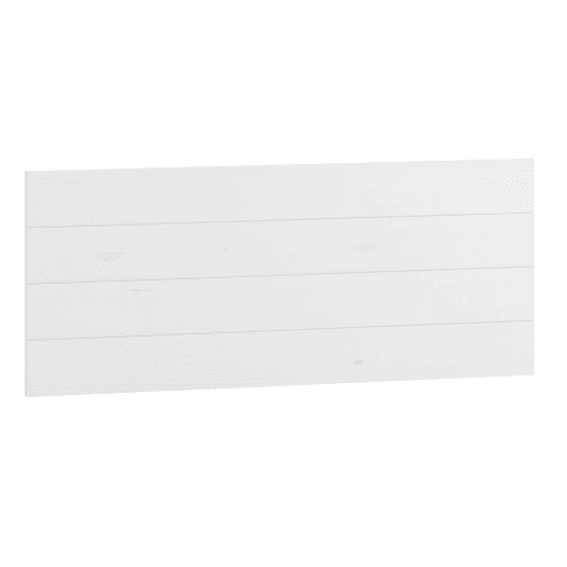 Cabeceira de Cama Alexandra House Living Branco 45 x 110 x 3 cm