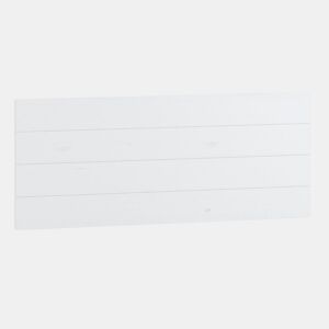 Cabeceira de Cama Alexandra House Living Branco 45 x 110 x 3 cm
