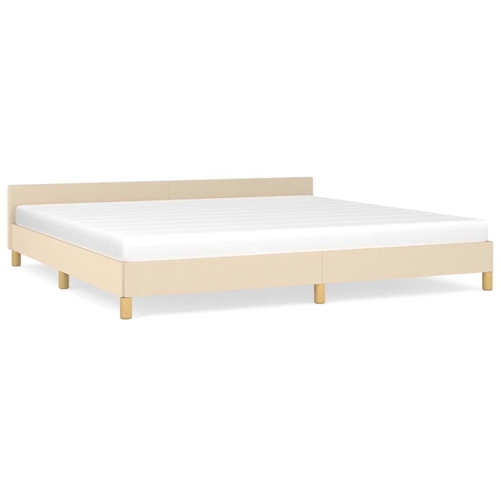 Estructura de cama 200x200 Crema