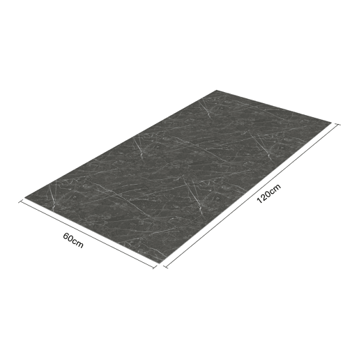 Revestimento de parede Bladel 8 painéis PVC 120x60cm - Diamante cinzento neu.haus