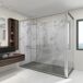 Revestimiento pared Bladel 16 paneles PVC Revestimiento pared Bladel 16 paneles PVC Blanco Veta