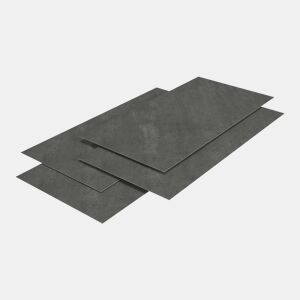 Revestimento de parede Bladel 12 painéis PVC 120x60cm - Pedra cinzenta neu.haus