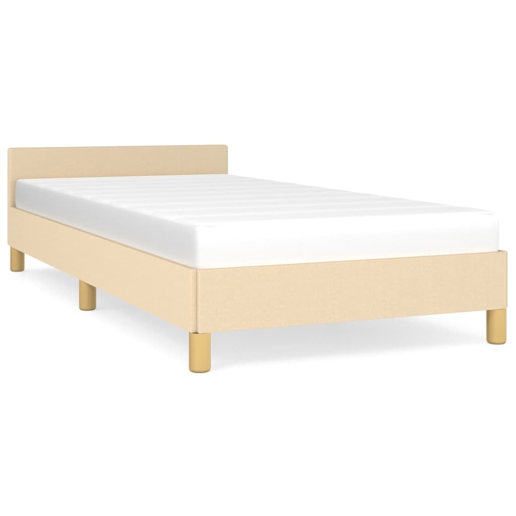 Estructura de cama 100x200 Crema