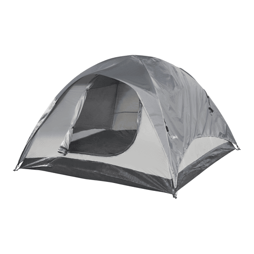 Tenda Bergeijk de teto duplo em poliéster 213x213x130 cm - CinzentoBege pro.tec