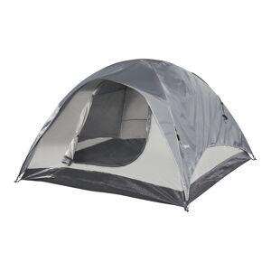 Tenda Bergeijk de teto duplo em poliéster 213x213x130 cm - CinzentoBege pro.tec