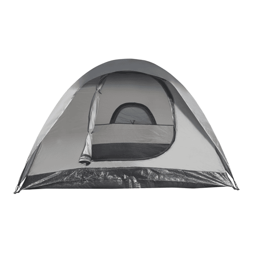 Tenda Bergeijk de teto duplo em poliéster 213x213x130 cm - CinzentoBege pro.tec