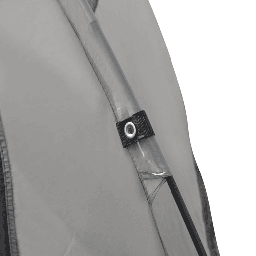 Tenda Bergeijk de teto duplo em poliéster 213x213x130 cm - CinzentoBege pro.tec
