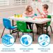 Mesa plegable ajustable en altura Lifetime 122x61 Mesa plegable ajustable en altura Lifetime 122x61 Crema