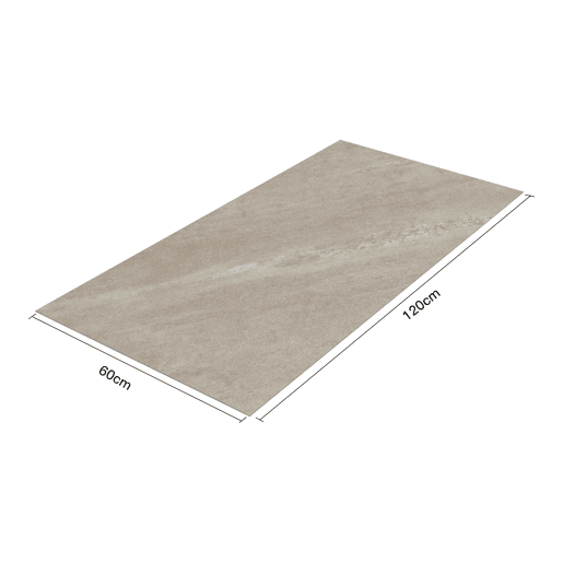 Revestimento de parede Bladel 16 Painéis PVC 120x60cm - Pedra Creme neu.haus