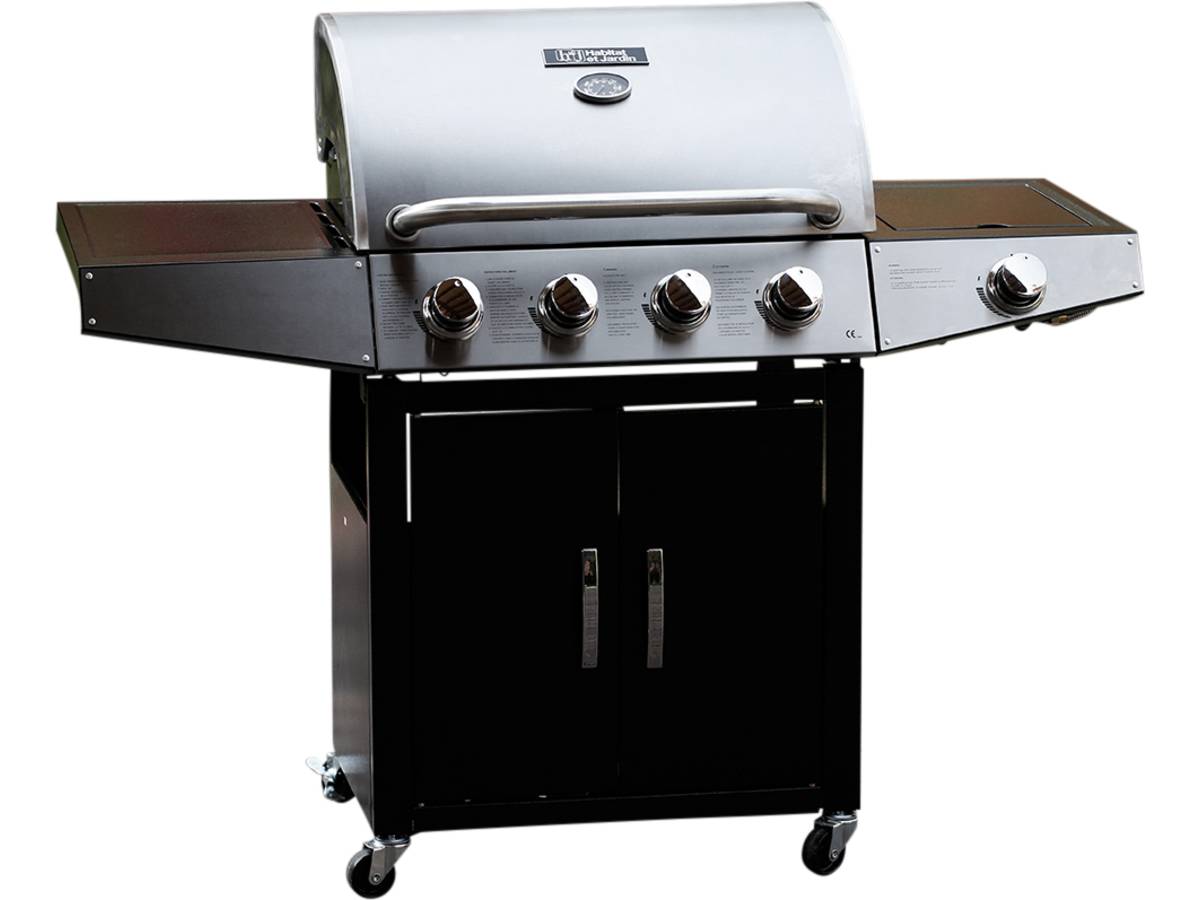 Barbacoa a gas