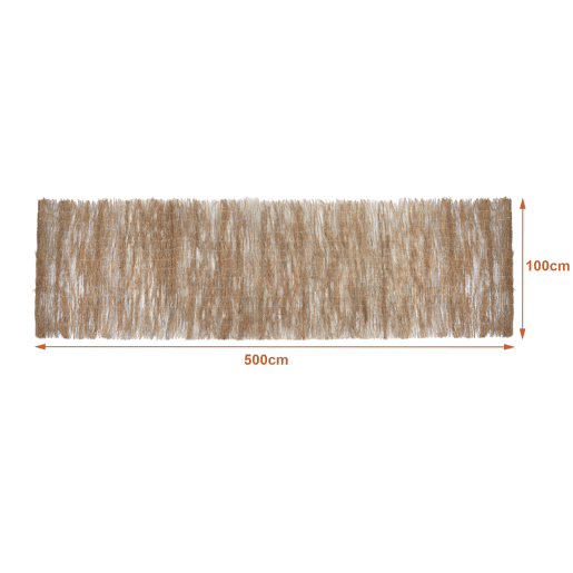 Vedação de urze Brielle, ocultação de galhos secos 0,9kgm², 500x100cm - Natural casa.pro