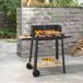Barbacoa de carbón Ari con 2 ruedas Barbacoa de carbón Ari con 2 ruedas Negro/ Madera