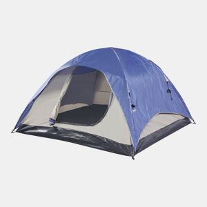 Tenda Bergeijk de teto duplo em poliéster 213x213x130 cm - AzulBege pro.tec