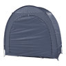 Tenda Bergendal portátil para 2 bicicletas 198x84x160cm - Cinzento pro.tec