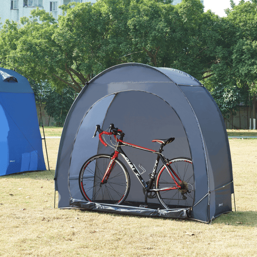 Tenda Bergendal portátil para 2 bicicletas 198x84x160cm - Cinzento pro.tec