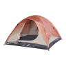 Tenda Bergeijk de teto duplo em poliéster 213x213x130 cm - Castanho ferrugemBege pro.tec
