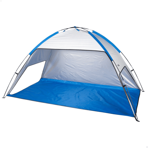 Aktive Tenda corta-vento de praia para 2 pessoas UV50 cjanelas e chão