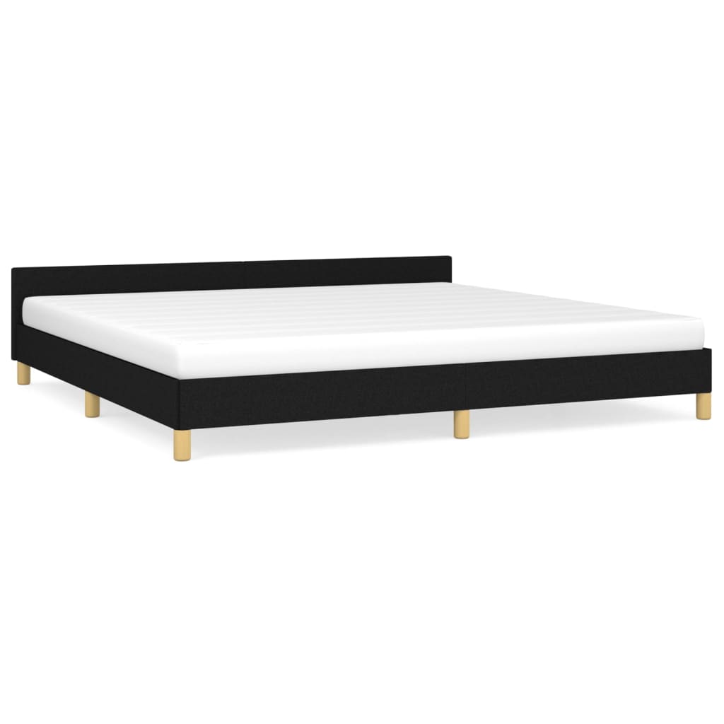 Estructura de cama 200x200 Negro