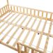 Cama para niños Sisimiut forma de casa 126x206 Cama para niños Sisimiut forma de casa 126x206 Pino