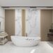 Revestimiento pared Bladel 12 paneles PVC Revestimiento pared Bladel 12 paneles PVC Blanco/ Negro