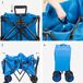 Aktive Carro playa plegable Aktive Carro playa plegable Azul